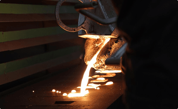 Metal work process